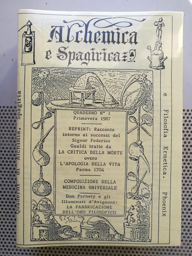 Alchimia alchemica e - -,