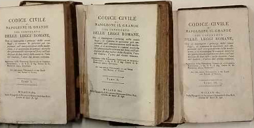 Codice civile napoleone il - civile, di