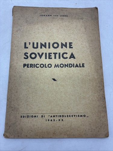 Johann von leers unione - johann,